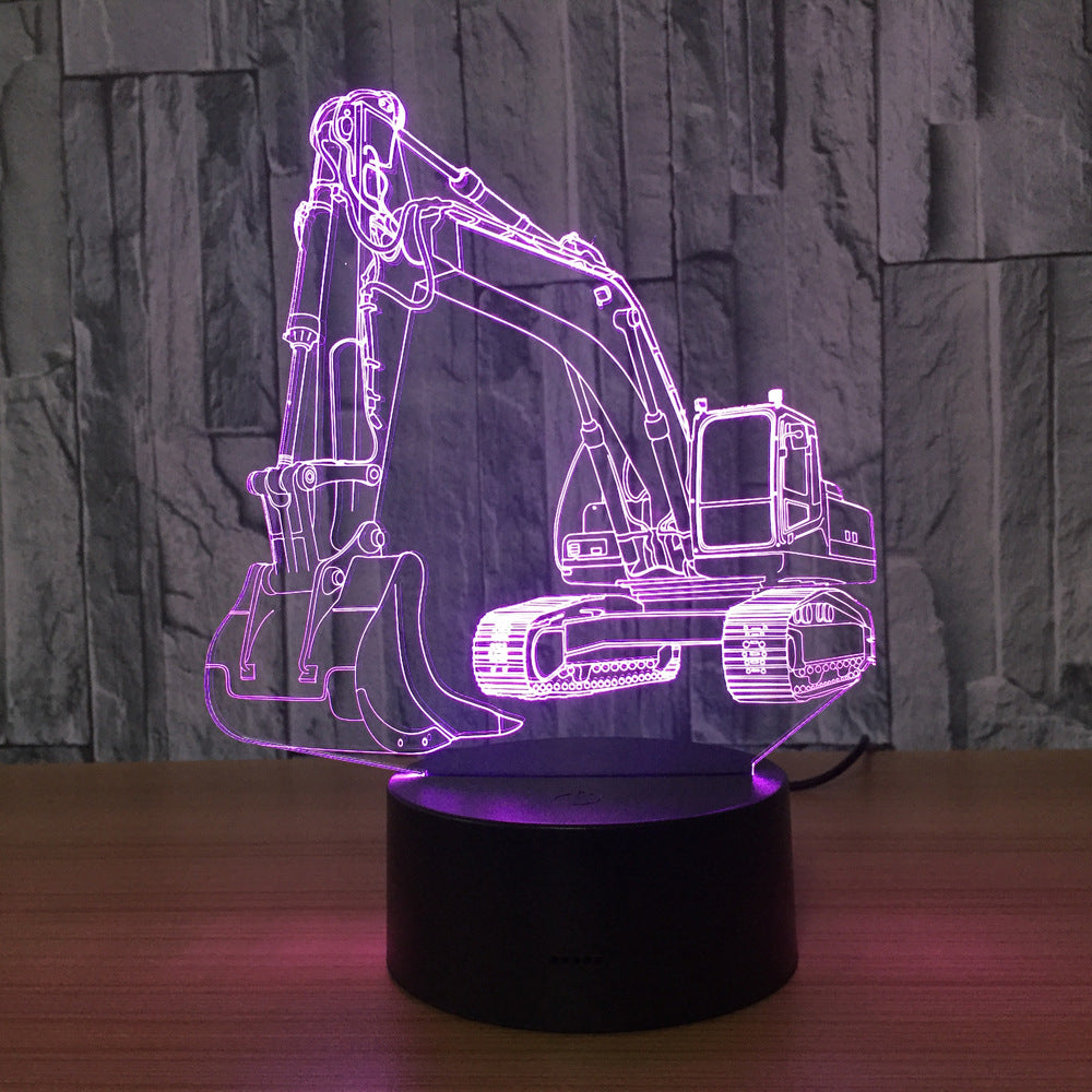 Excavator Night Light