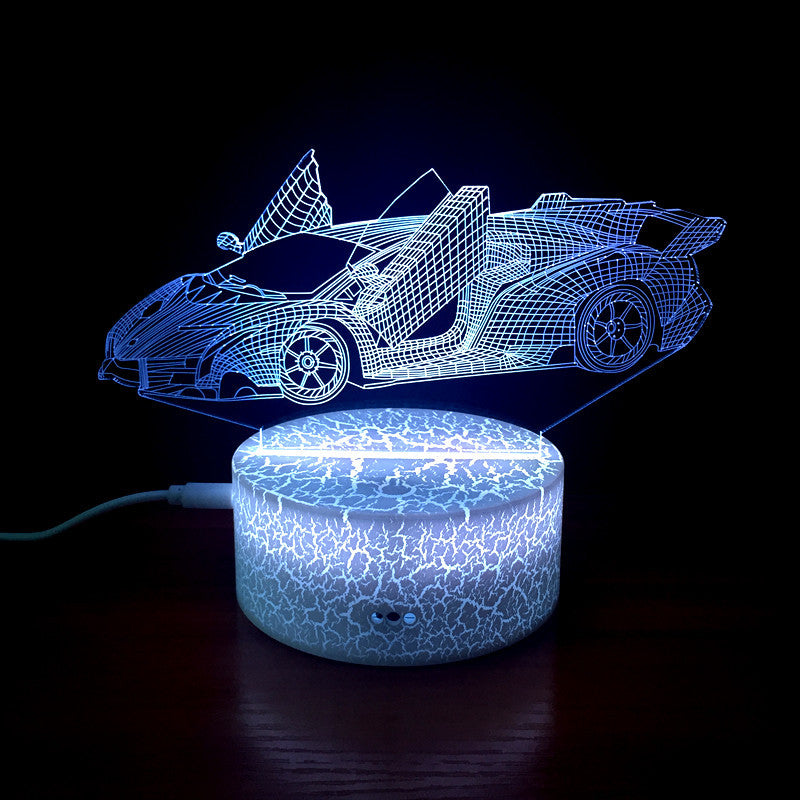 Sports Car Night Light