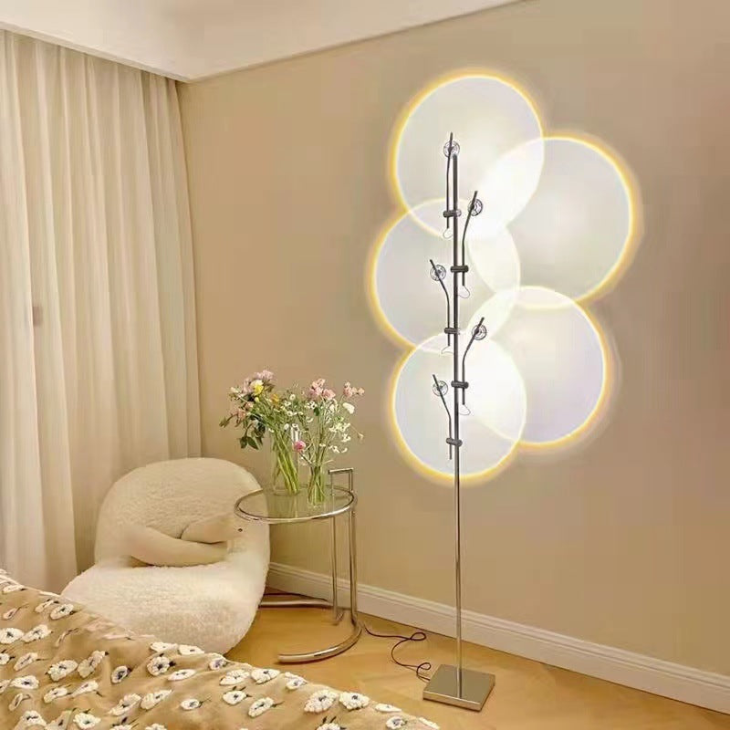 Modern Creative LED Light Shadow Floor Lamp