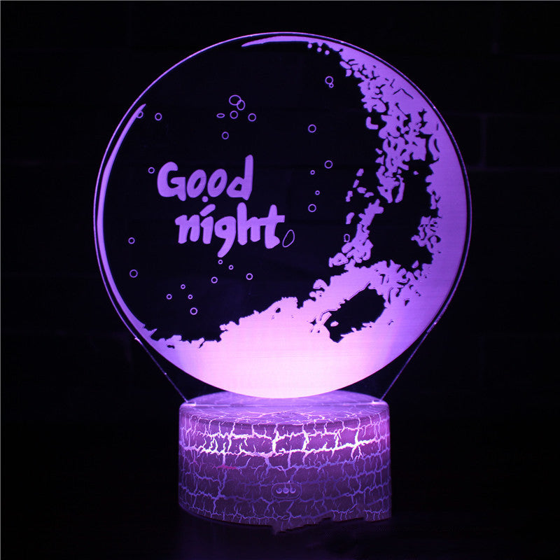 Creative 3D Light LED Bedside Night Light
