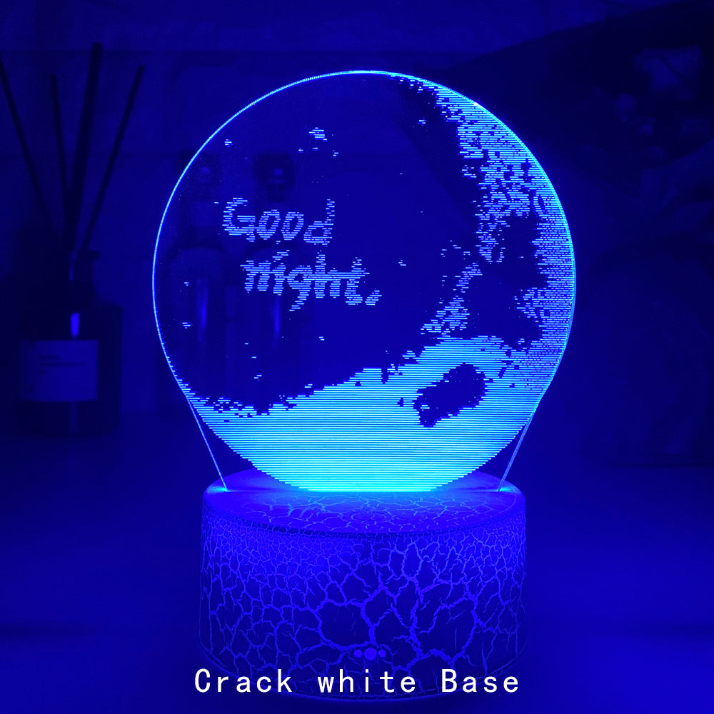 Creative 3D Light LED Bedside Night Light