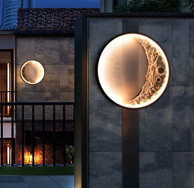 Villa Indoor And Outdoor Terrace Garden Landscape Exterior Wall Lamp