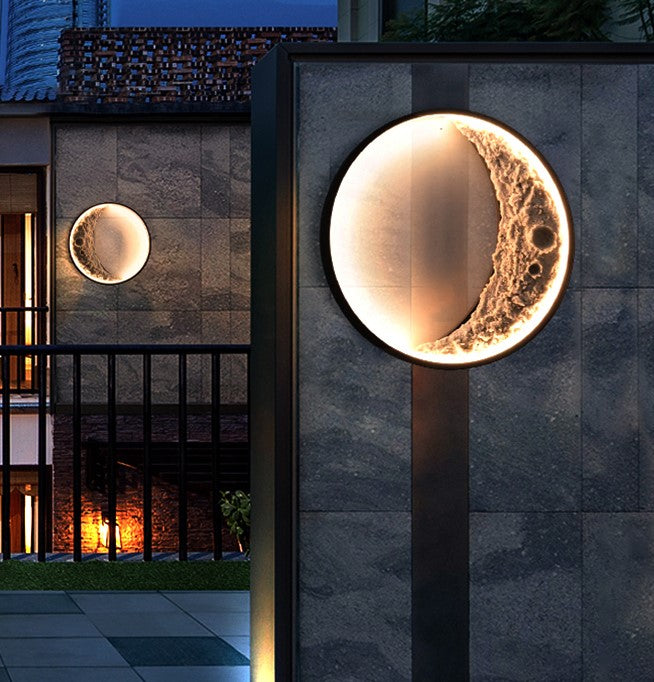 Villa Indoor And Outdoor Terrace Garden Landscape Exterior Wall Lamp
